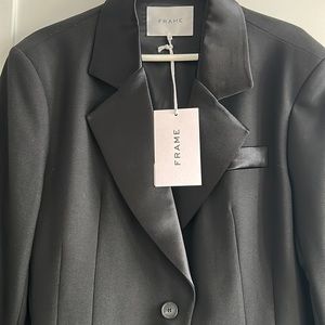 Tuxedo Blazer, size 10, Noir